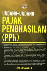 Image of UNDANG UNDANG PAJAK PENGHASILAN (PPh)