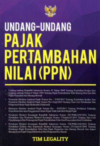 Image of UNDANG UNDANG PAJAK PERTAMBAHAN NILAI (PPN)