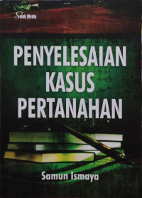 Image of Penyelesaian Kasus Pertanahan