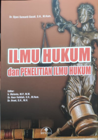 Image of Ilmu Hukum dan Penelitian Ilmu Hukum