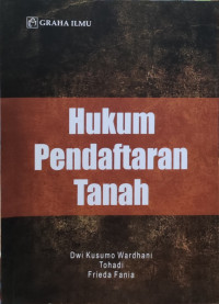 Image of Hukum Pendaftaran Tanah