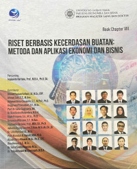 Image of Riset Berbasis Kecerdasan Buatan: Metoda dan Aplikasi Ekonomi dan Bisnis