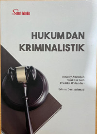 Image of Hukum dan Kriminalistik