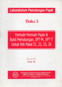 Image of Laboratorium Pemotongan Pajak: Buku 3