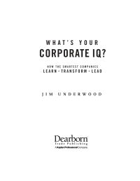 Image of Whats Your Corporate IQ