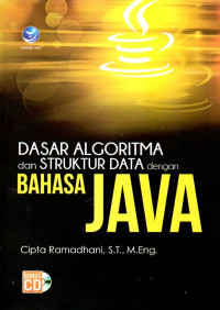 Image of Dasar Algoritma dan Struktur Data dengan Bahasa Java