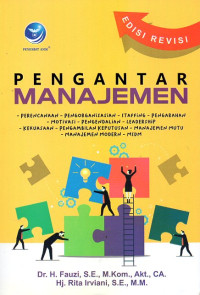 Image of Pengantar Manajemen