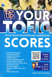 Image of Top - Up Your TOEIC Scores : Test English For International Communication