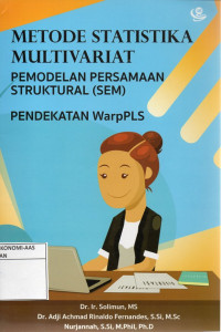 Image of METODE STATISTIKA MULTI VARIAT (PERMODELAN PERSAMAAN STRUKTURAL)