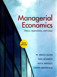 Image of Managerial Economics: Theory, Applications, and Cases